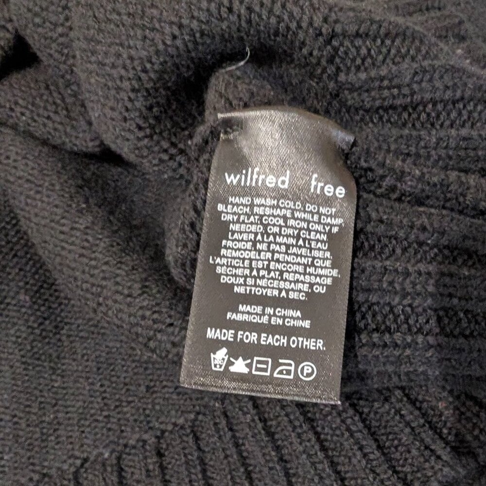Aritzia Wilfred Free Merino Wool Harper Sweater CAM7-3688-40 - Picture 4 of 4